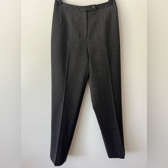 Vintage Harvé Benard by Bernard Reifzman Wool-Blend Slacks - Picture 1 of 5